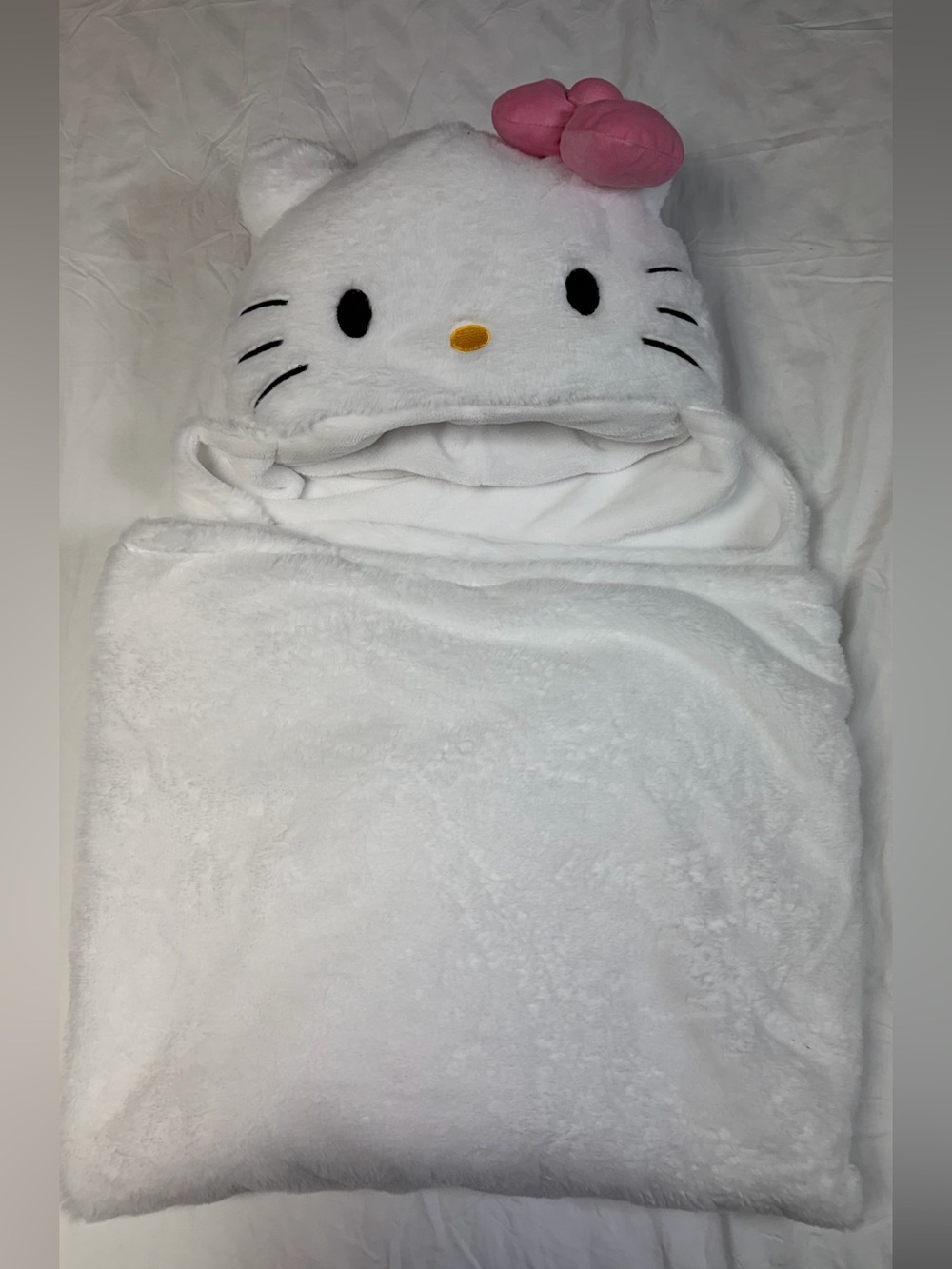 Hello Kitty kids Hooded wrap blanket